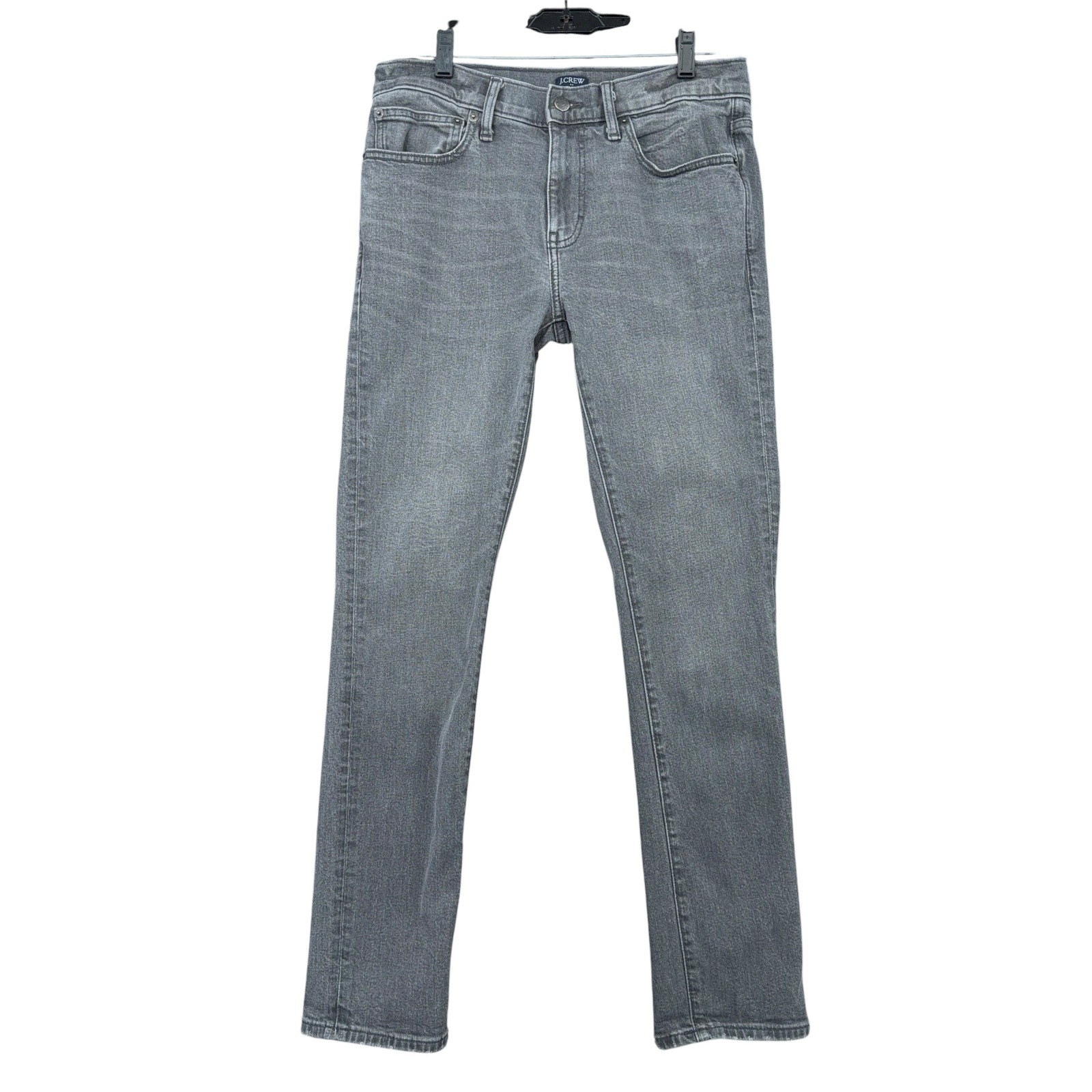 J.Crew Flex Slim Fit Men 30x30 Cotton Elastane Gray Jeans